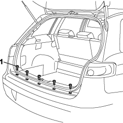 R.R. REAR BUMPER