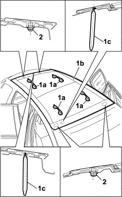 SLIDING ROOF (ASSEMBLY) - R+R