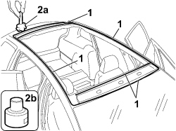 SLIDING ROOF FRAME - R R