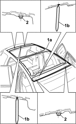 SLIDING ROOF FRAME - R R