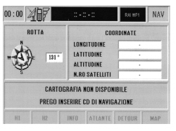 SATELLITE NAVIGATOR OPERATION CHECK