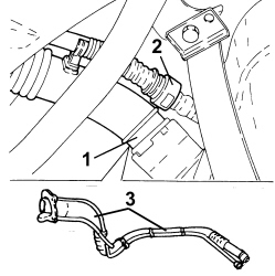 FUEL FILLER PIPE ASSEMBLY- R + R