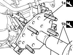 ENGINE - POSITION ON STAND AND REMOVE