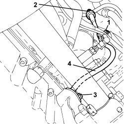 OIL DIPSTICK PIPE - R.R