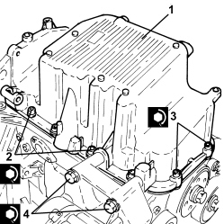 ENGINE - DISMANTLE AND REASSEMBLE FOLLOWING OPERATION 1004E10 - WASH AND CHECK DISMANTLED PARTS - REFIT CYLINDER HEAD AND OIL SUMP - DOES NOT INCLUDE REPAIRS TO CYLINDER HEAD AND AUXILIARY UNIT