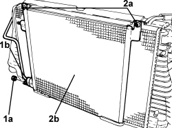 ENGINE COOLING RADIATOR - R + R