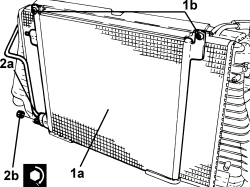 ENGINE COOLING RADIATOR - R + R