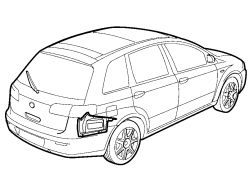 R.R. REAR WING LOWER FRAME