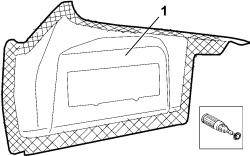 R.R. REAR WING LOWER FRAME