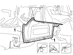 R.R. REAR WING LOWER FRAME