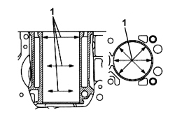 ENGINE - DISMANTLE AND REASSEMBLE FOLLOWING OPERATION 1004E10 - WASH AND CHECK DISMANTLED PARTS - REFIT CYLINDER HEAD AND OIL SUMP - DOES NOT INCLUDE REPAIRS TO CYLINDER HEAD AND AUXILIARY UNIT
