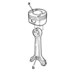 PISTON WITH CONNECTING ROD - R.R