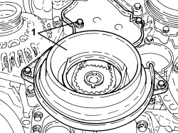 TIMING SYSTEM FRONT PROTECTIVE COVER (LOWER PART) - R.R.