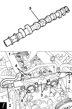 CAMSHAFTS IN CAMSHAFT HOUSING - R.R - INCLUDES CAMSHAFT HOUSING REPLACEMENT, IF NECESSARY