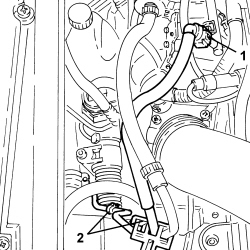 FRONT FUEL DELIVERY LINE - R.R.