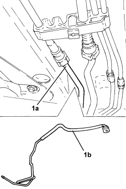 FRONT FUEL DELIVERY LINE - R.R.