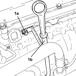 OIL DIPSTICK PIPE - R.R