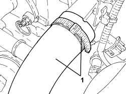 UPPER RADIATOR COOLANT OUTLET HOSE - R.R.