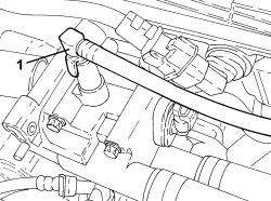 COOLANT SUPPLY PIPE TO THROTTLE BODY - R.R.