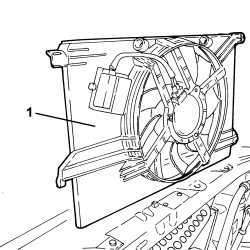 RADIATOR COOLING FAN - R + R
