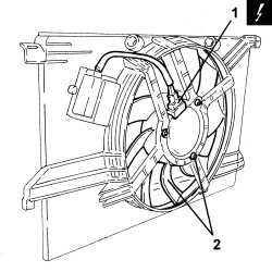 RADIATOR COOLING FAN - R + R