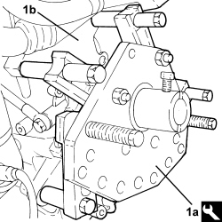 ENGINE - POSITION ON STAND AND REMOVE