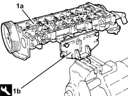 SINGLE CYLINDER HEAD, REMOVED - OVERHAUL