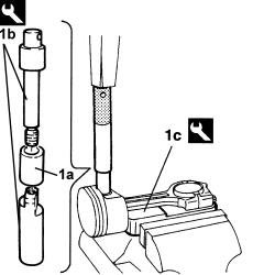 Piston/cylinder liner - r r