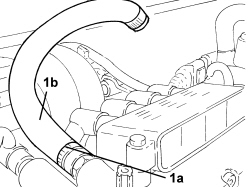 Engine oil vapour intake pipe - r + r