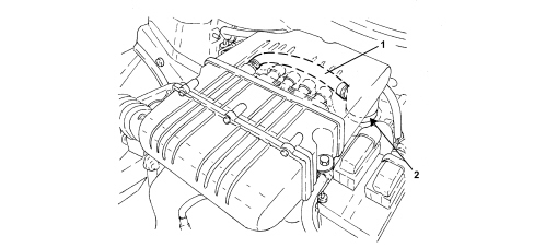 CRANKCASE VAPOUR/GAS RECIRCULATION SYSTEM