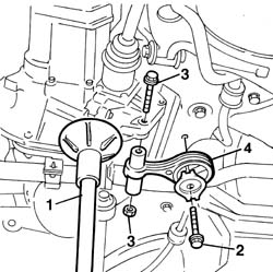 Power unit upper reaction link r r
