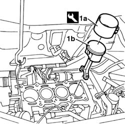 Piston with connecting rod - r r