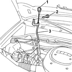 Oil dip stick pipe - r r