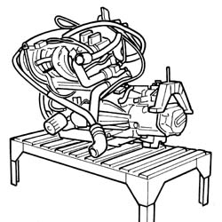 POWER UNIT WITH MANUAL GEARBOX - R.R