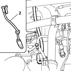 Oil dip stick pipe - r r
