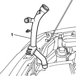 Engine oil filler - r r