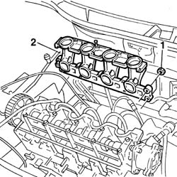 Inlet manifold - r + r and replace seal
