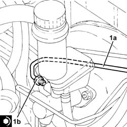 Fuel line from manifolds - r r