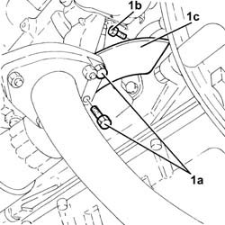 Turbocharger bracket - r r