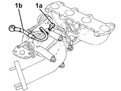 Engine oil delivery pipe to turbocharger - r + r