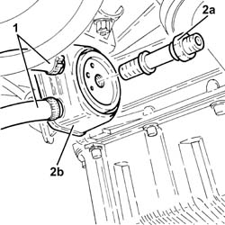 Radiant mass for engine oil cooling - r + r