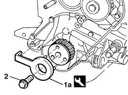 Engine oil pump - r+r with power unit removed