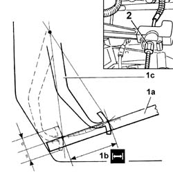 Clutch pedal - adjust travel