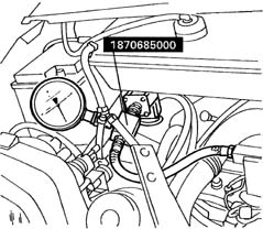 Check on methane low pressure circuit
