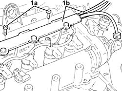 Single cylinder head extension - change gasket