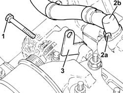 Single cylinder head extension - change gasket