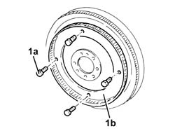 Phonic wheel on flywheel - r r