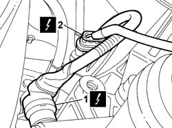 Cng injection wiring harness - arrange