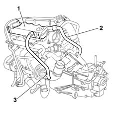 CRANKCASE VAPOUR/GAS RECIRCULATION SYSTEM