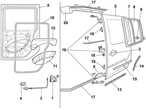 SLIDING SIDE DOOR